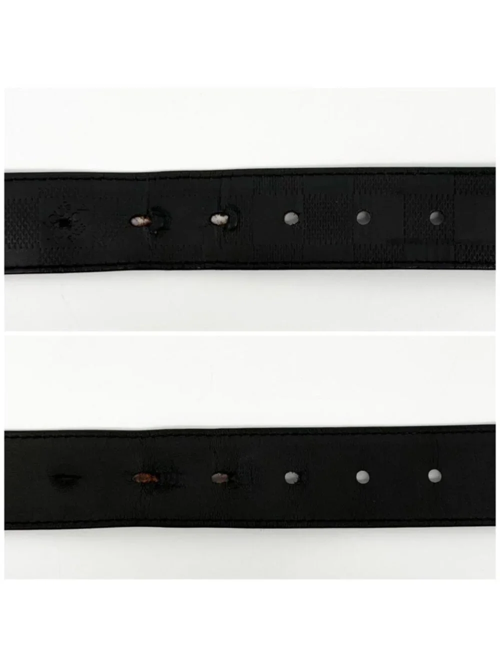 Louis Vuitton Ceinture Under Damier Infini Black Belt